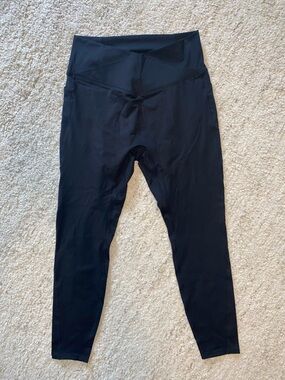 HALARA Black High-Waist 7/8 Length Leggings